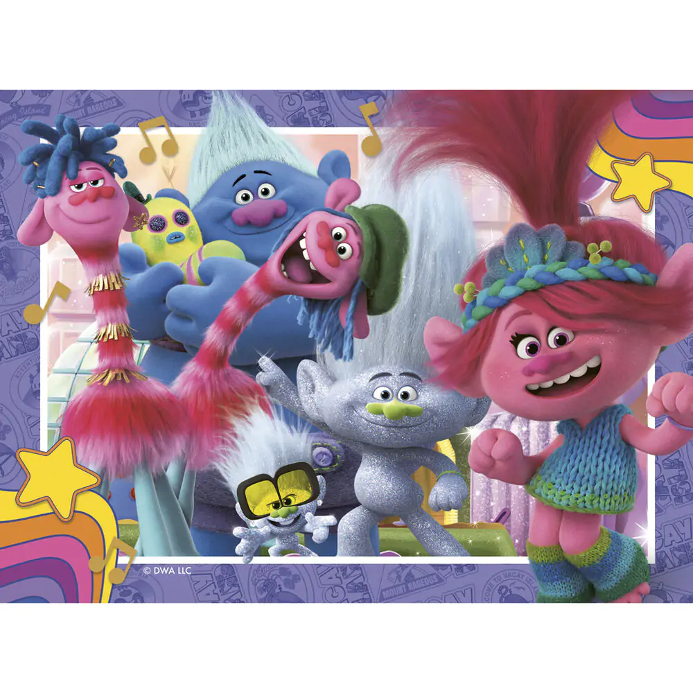 Trolls 3 puzzle 12-16-20-24 db-os termékfotó