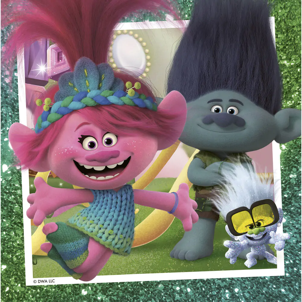 Trolls 3 puzzle 3x49db-os termékfotó