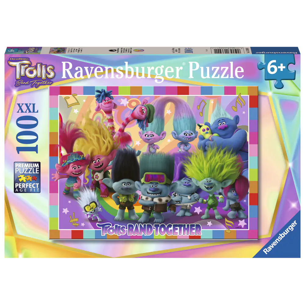 Trolls 3 XXL puzzle 100db-os termékfotó