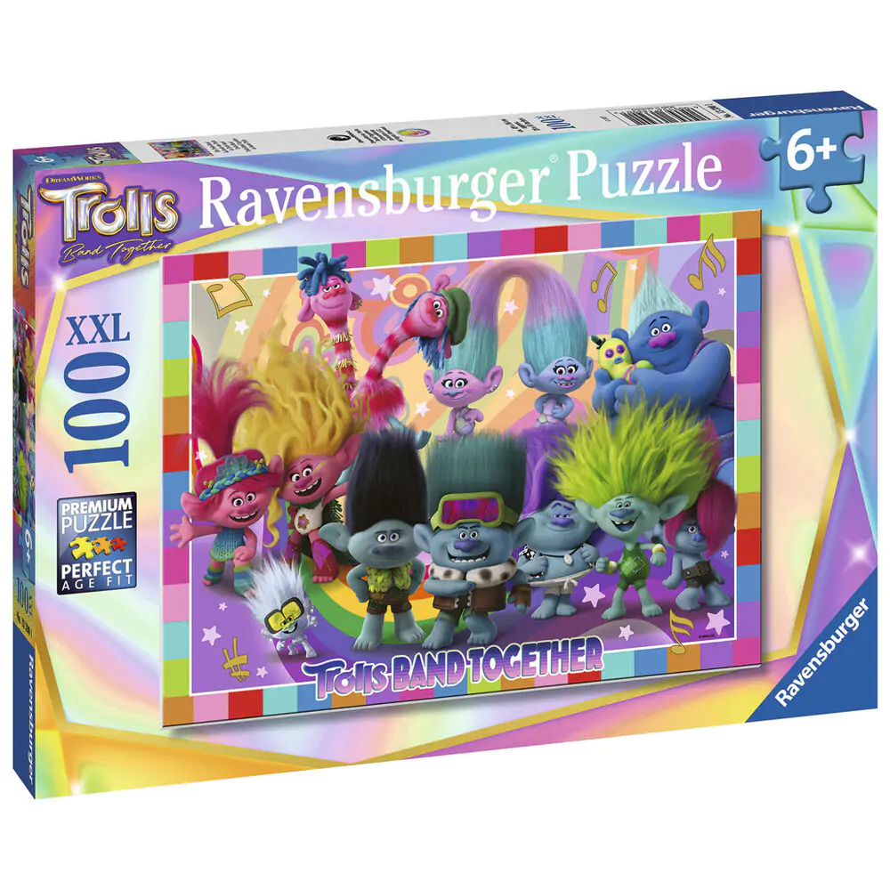 Trolls 3 XXL puzzle 100db-os termékfotó