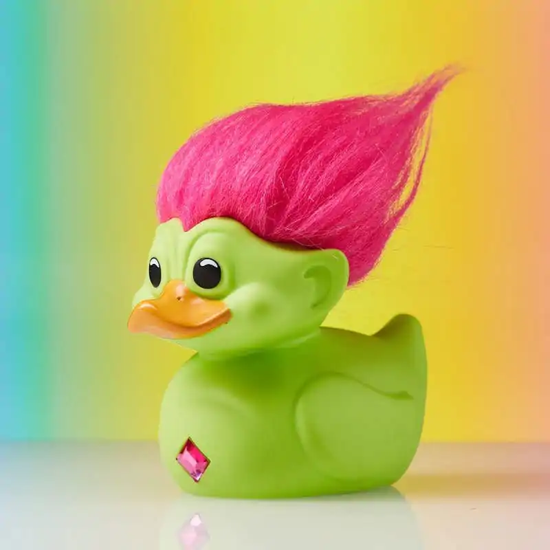 Trolls First Edition - Green Troll with Pink Hair Tubbz figura termékfotó