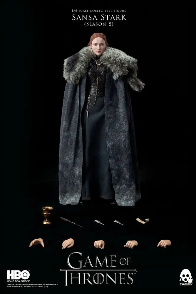 Trónok harca akciófigura 1/6 Sansa Stark (Season 8) 29 cm termékfotó