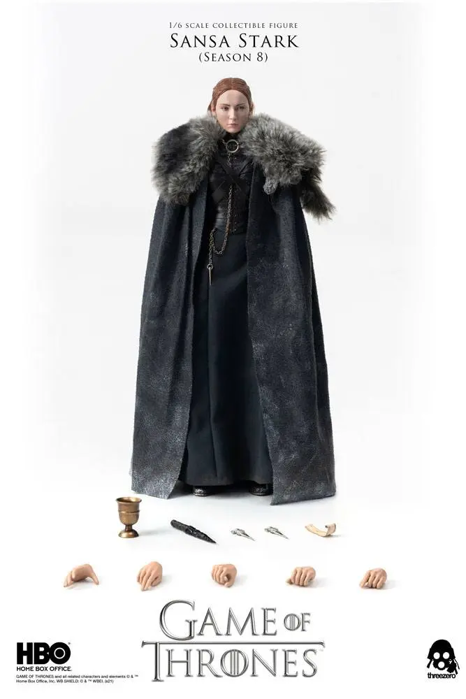 Trónok harca akciófigura 1/6 Sansa Stark (Season 8) 29 cm termékfotó