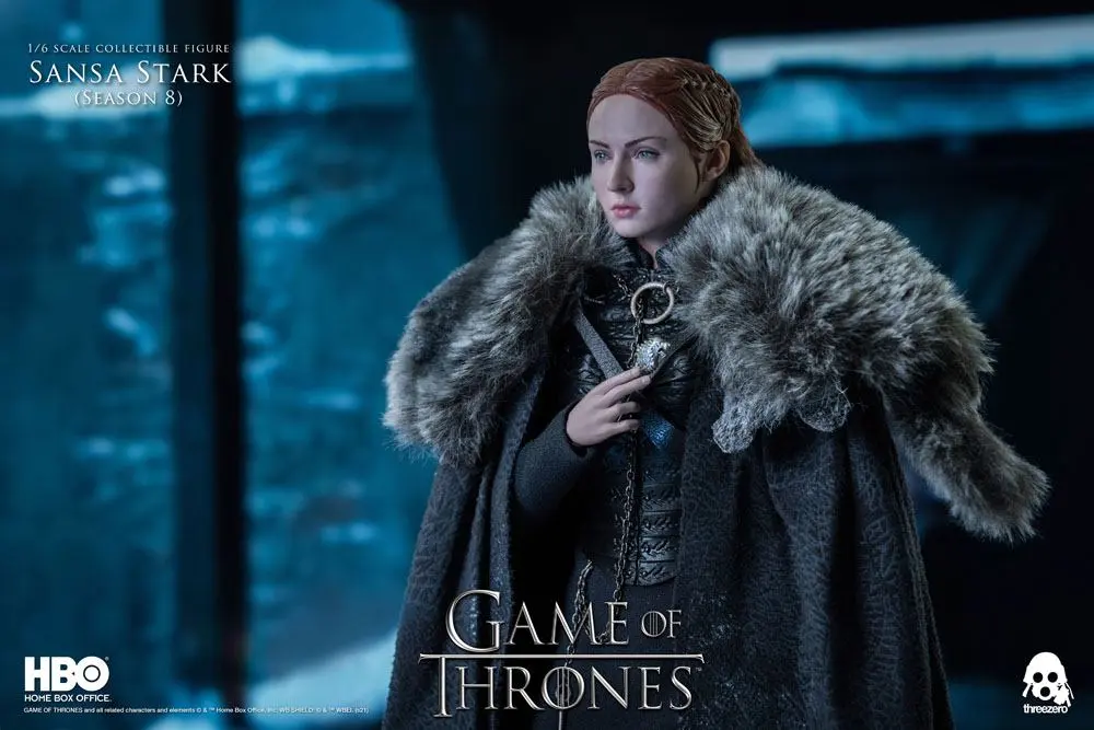 Trónok harca akciófigura 1/6 Sansa Stark (Season 8) 29 cm termékfotó