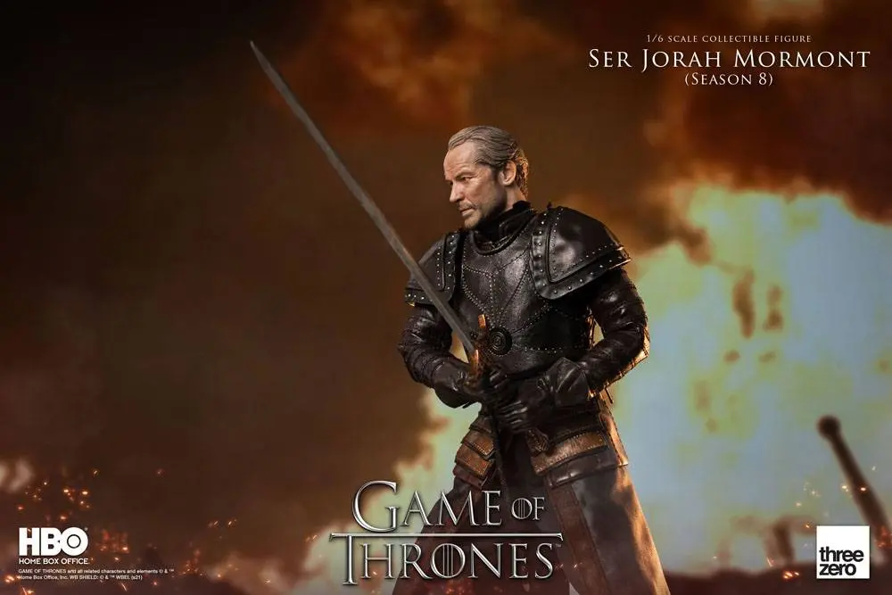 Trónok harca akciófigura 1/6 Ser Jorah Mormont (Season 8) 31 cm termékfotó