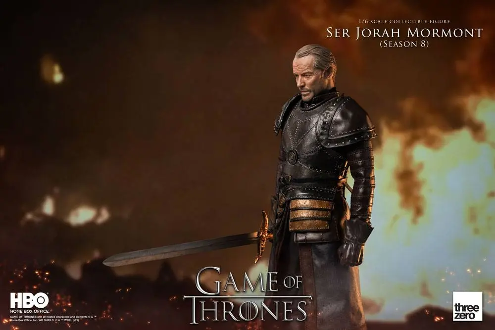 Trónok harca akciófigura 1/6 Ser Jorah Mormont (Season 8) 31 cm termékfotó