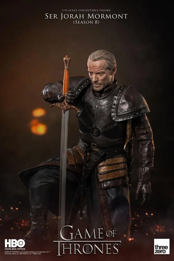 Trónok harca akciófigura 1/6 Ser Jorah Mormont (Season 8) 31 cm termékfotó