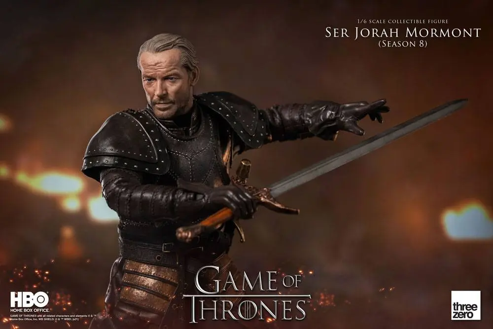 Trónok harca akciófigura 1/6 Ser Jorah Mormont (Season 8) 31 cm termékfotó
