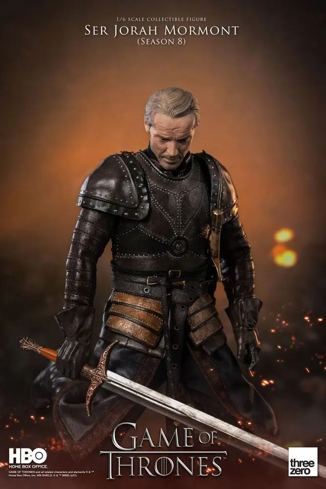 Trónok harca akciófigura 1/6 Ser Jorah Mormont (Season 8) 31 cm termékfotó
