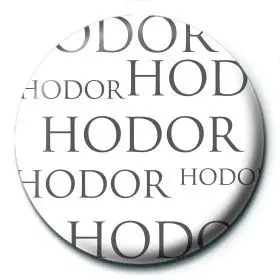 Trónok harca Hodor kitűző termékfotó