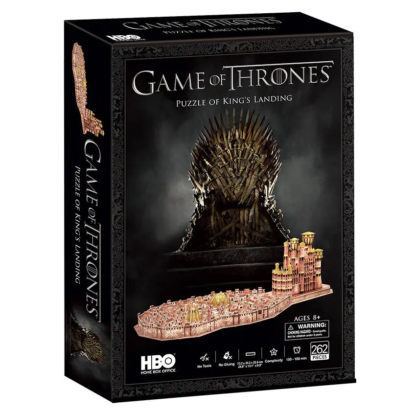Trónok harca Kings Landing 3D puzzle termékfotó