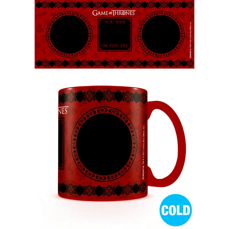 Trónok harca Lannister hőre változó bögre termékfotó