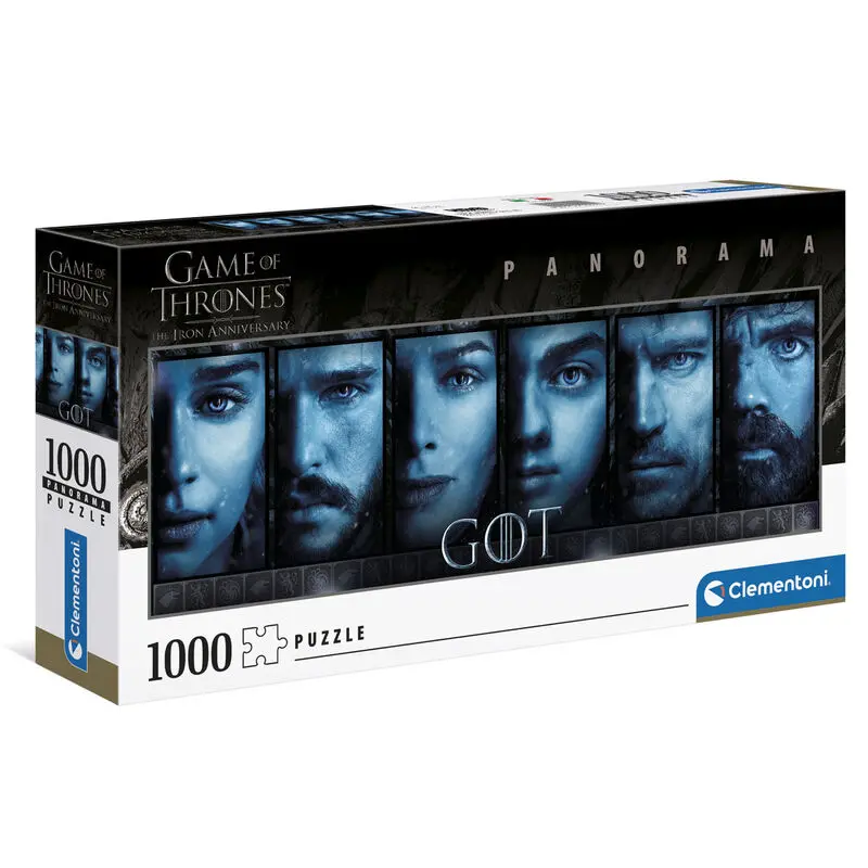 Game of Thrones Panorama Jigsaw Puzzle Faces (1000 pieces) termékfotó