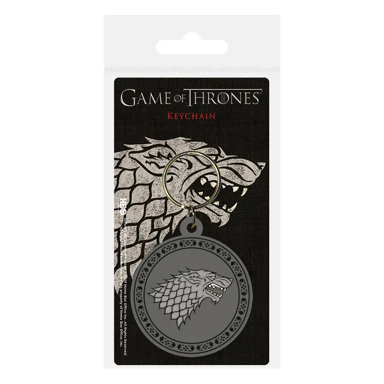 Trónok harca Stark gumis kulcstartó termékfotó