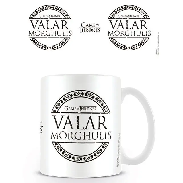 Trónok harca Valar Morghulis bögre termékfotó