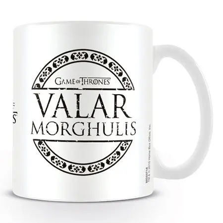Trónok harca Valar Morghulis bögre termékfotó