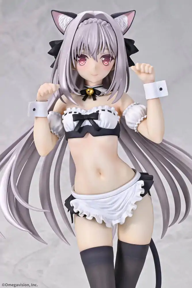 Tsuki ni Yorisou Otome no Sahou 1/6 Luna Sakurakouji Cat Maid Ver. PVC szobor figura 26 cm termékfotó