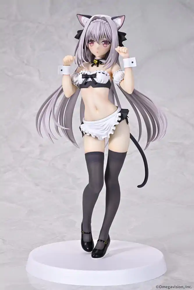 Tsuki ni Yorisou Otome no Sahou 1/6 Luna Sakurakouji Cat Maid Ver. PVC szobor figura 26 cm termékfotó