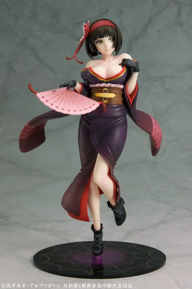 Tsukimichi: Moonlit Fantasy 1/7 Black Disaster Spider Mio PVC szobor figura 27 cm termékfotó