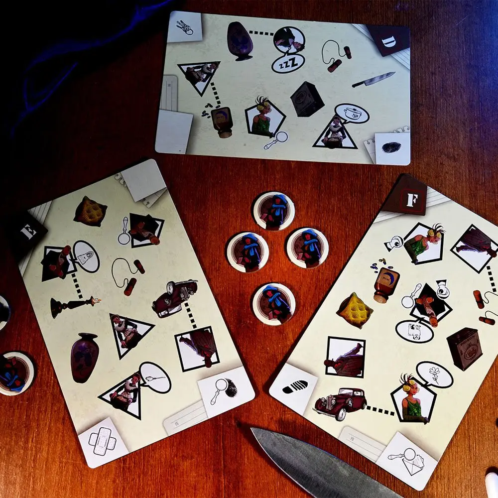 Turbo Sleuth Angol nyelvű társasjáték termékfotó