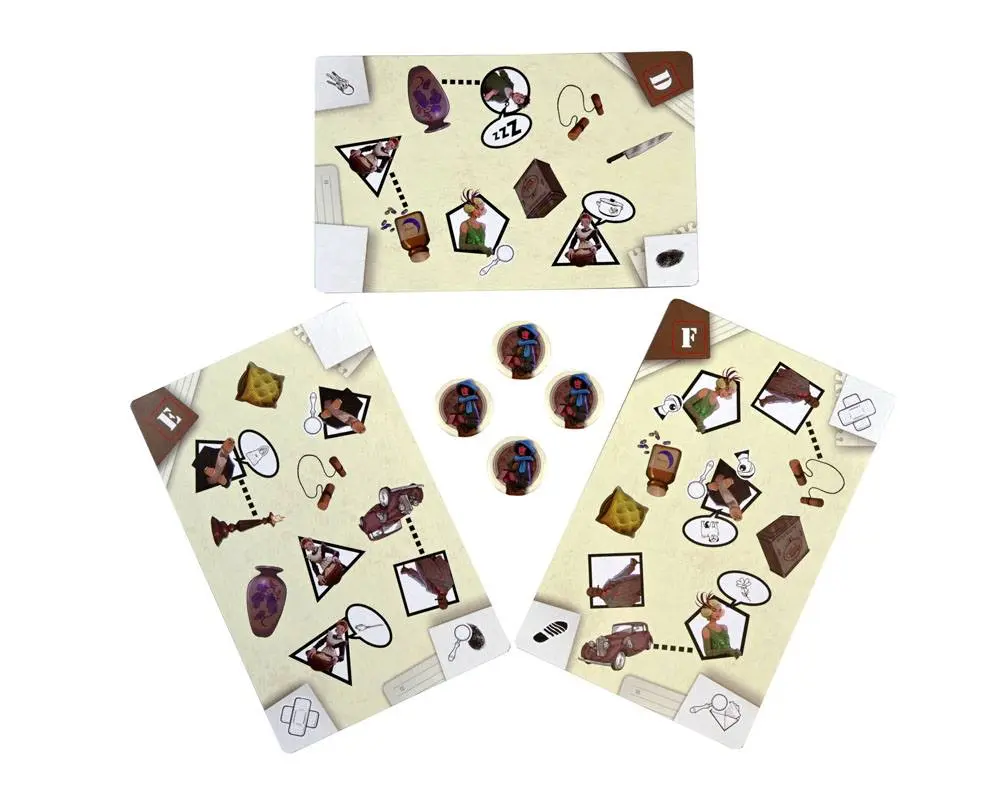 Turbo Sleuth Angol nyelvű társasjáték termékfotó