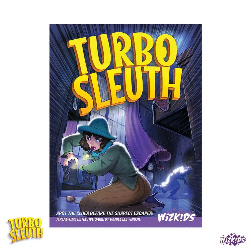 Turbo Sleuth Angol nyelvű társasjáték termékfotó