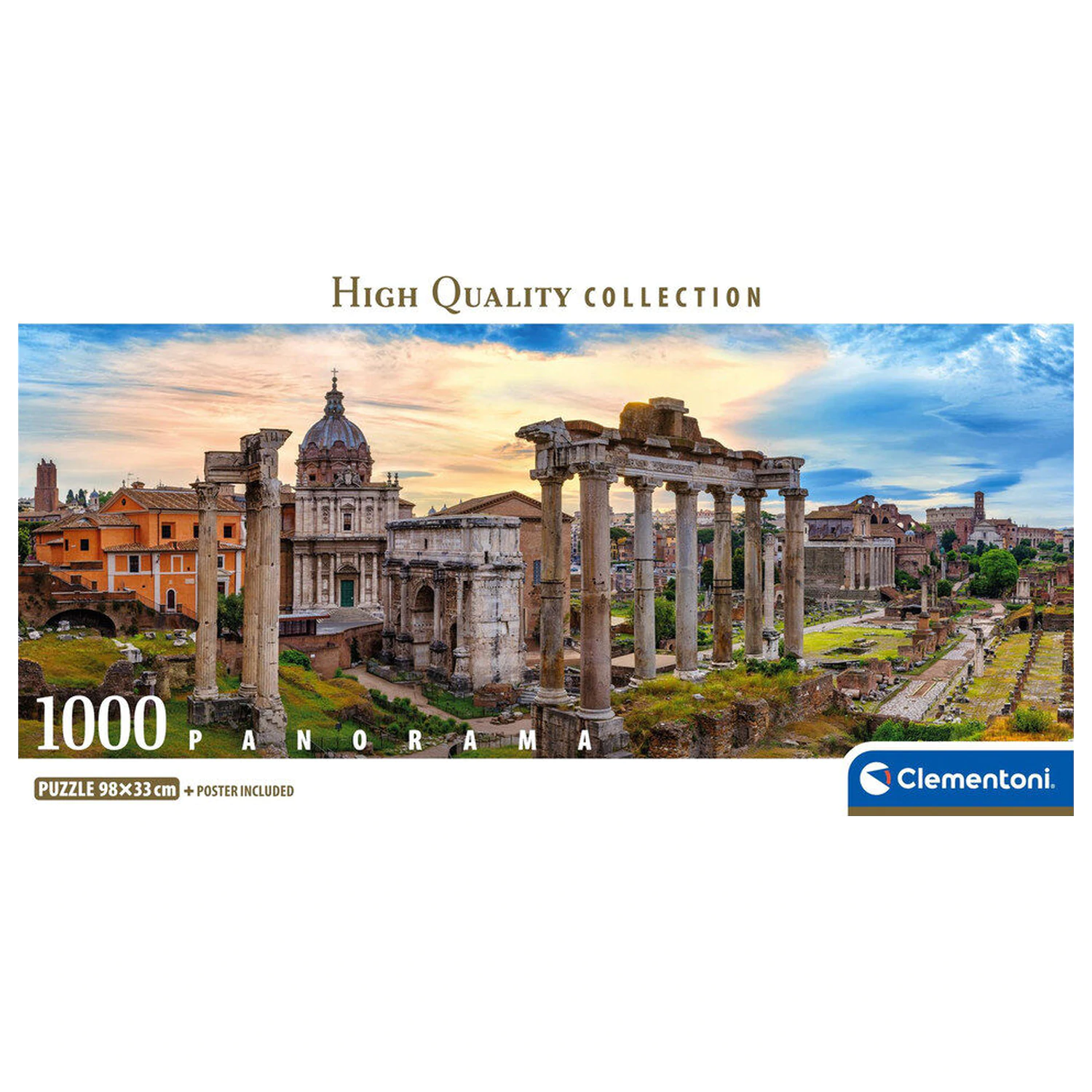 Twilight Over The Eternal Empire panorama puzzle 1000db-os termékfotó