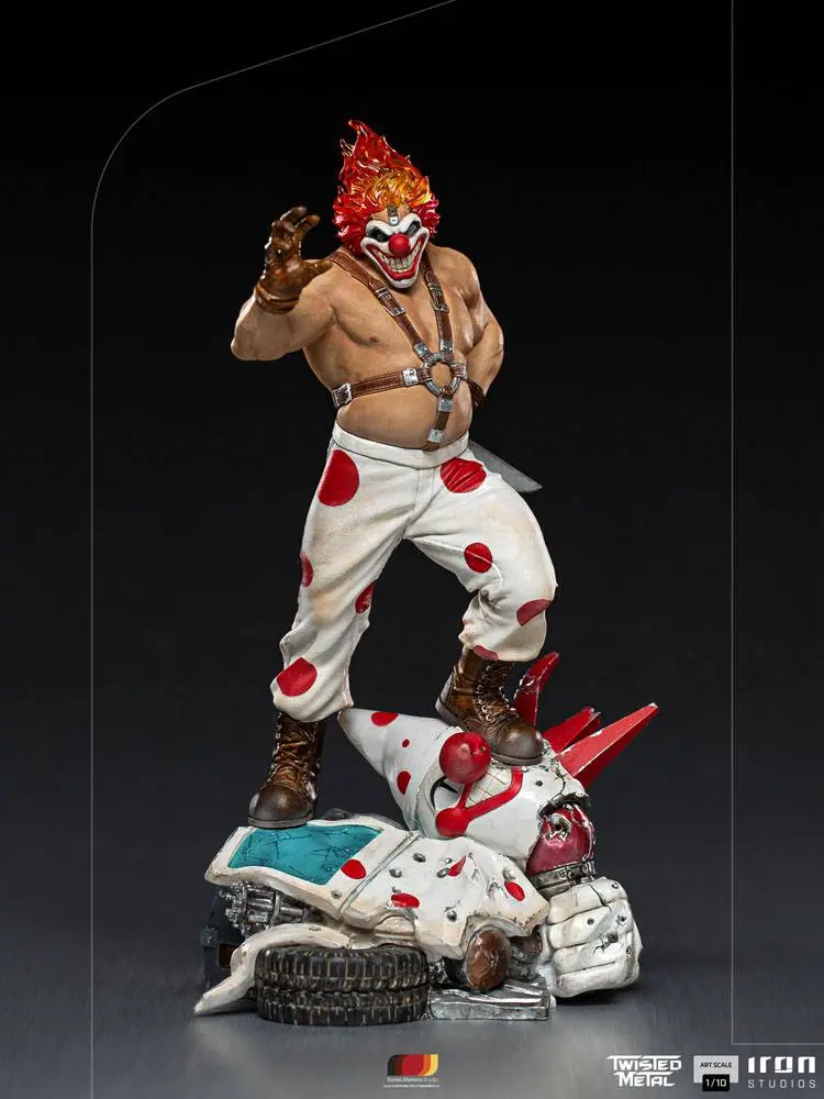 Twisted Metal Art Scale 1/10 Sweet Tooth szobor figura 27 cm termékfotó
