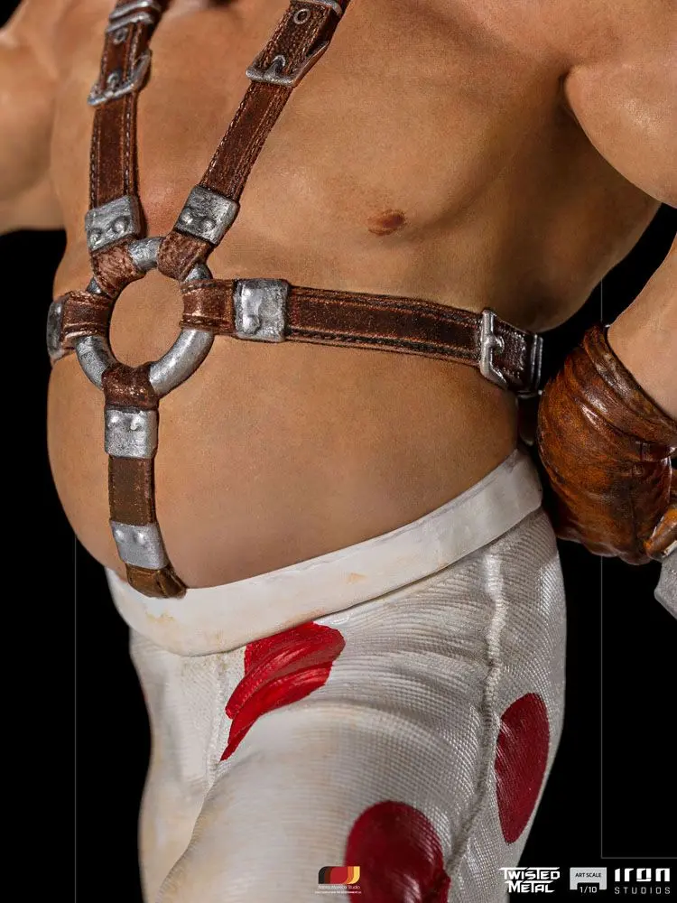 Twisted Metal Art Scale 1/10 Sweet Tooth szobor figura 27 cm termékfotó