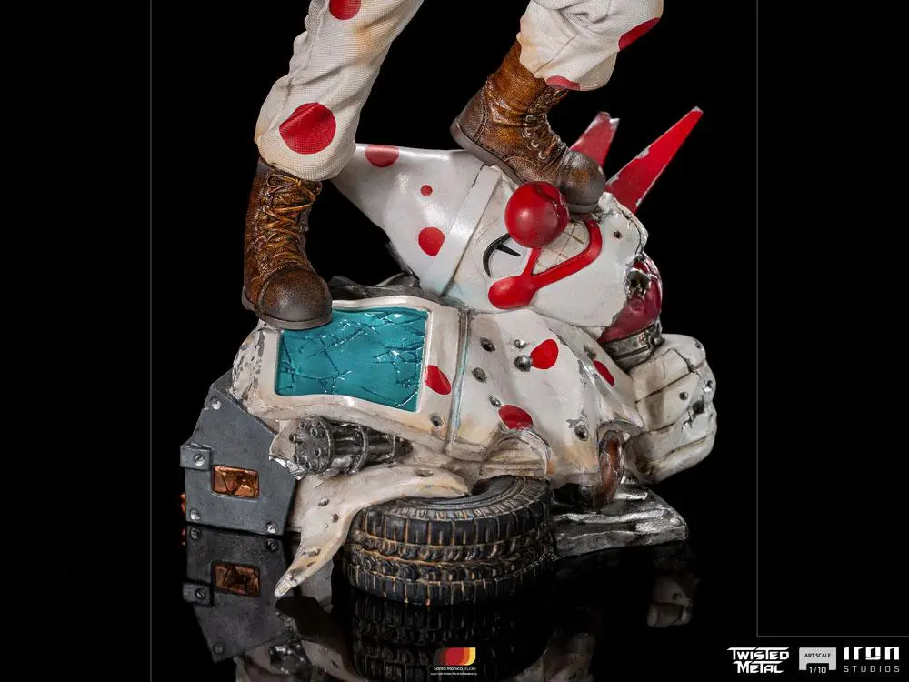 Twisted Metal Art Scale 1/10 Sweet Tooth szobor figura 27 cm termékfotó