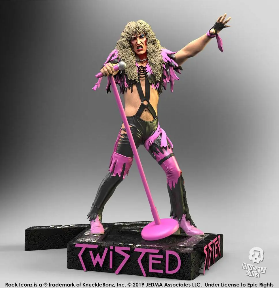 Twisted Sister Rock Iconz 2-Pack Dee Snider &amp; Jay Jay French Limitált kiadás szobor figura 22 cm termékfotó