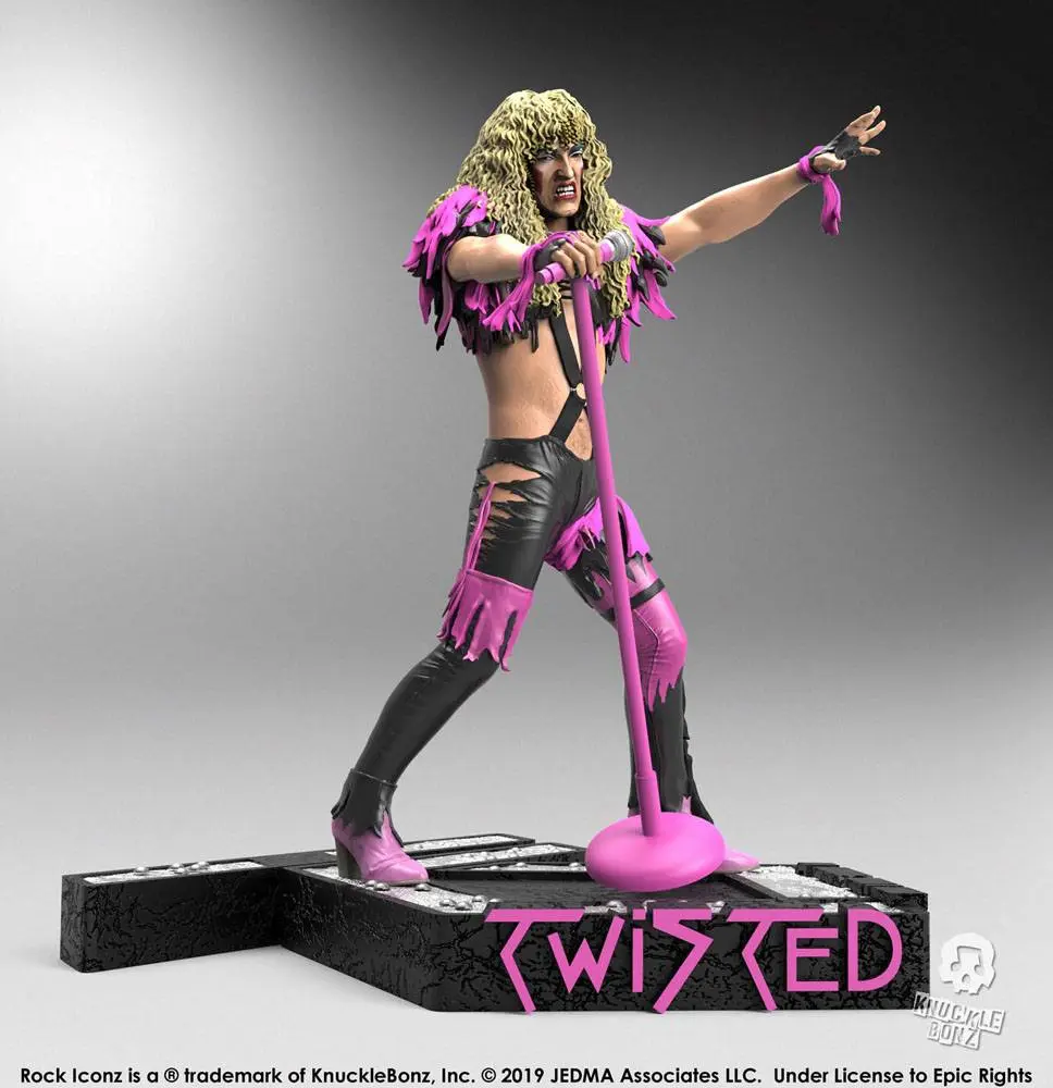 Twisted Sister Rock Iconz 2-Pack Dee Snider &amp; Jay Jay French Limitált kiadás szobor figura 22 cm termékfotó