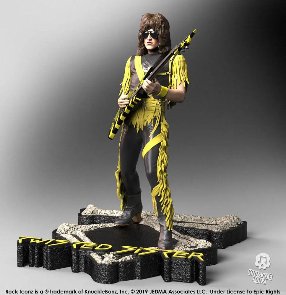 Twisted Sister Rock Iconz 2-Pack Dee Snider &amp; Jay Jay French Limitált kiadás szobor figura 22 cm termékfotó