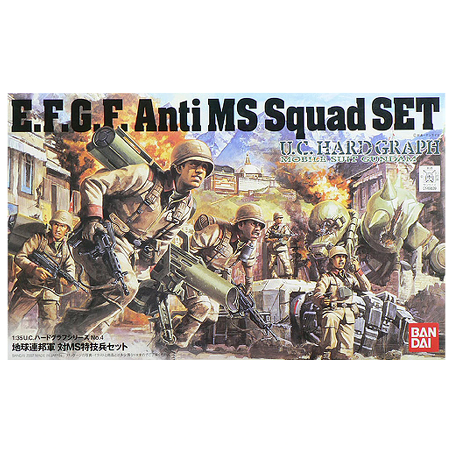 U.C. Hard Graph 1/35 Mobile Suit Gundam E.F.G.F. Anti MS Squad termékfotó