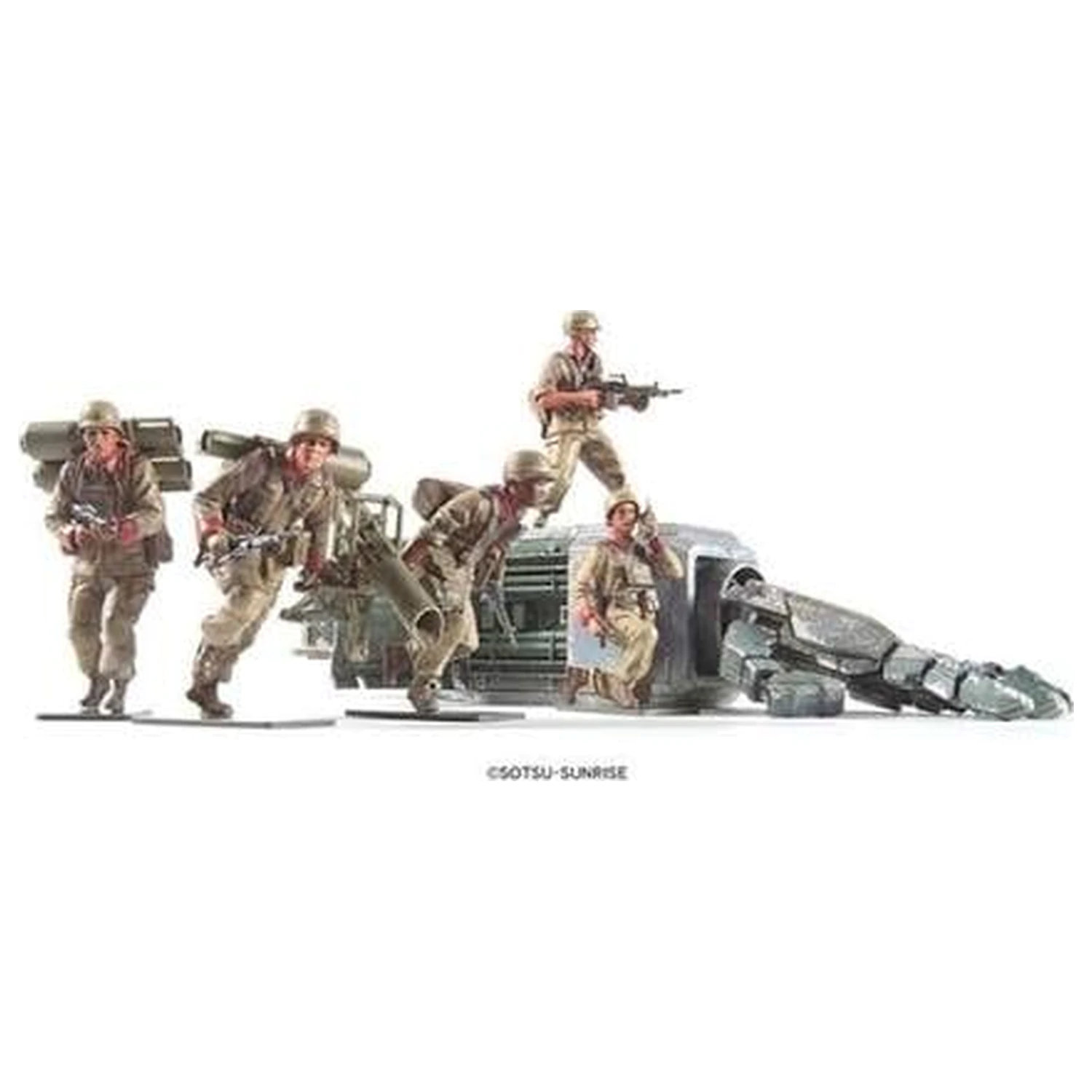 U.C. Hard Graph 1/35 Mobile Suit Gundam E.F.G.F. Anti MS Squad termékfotó