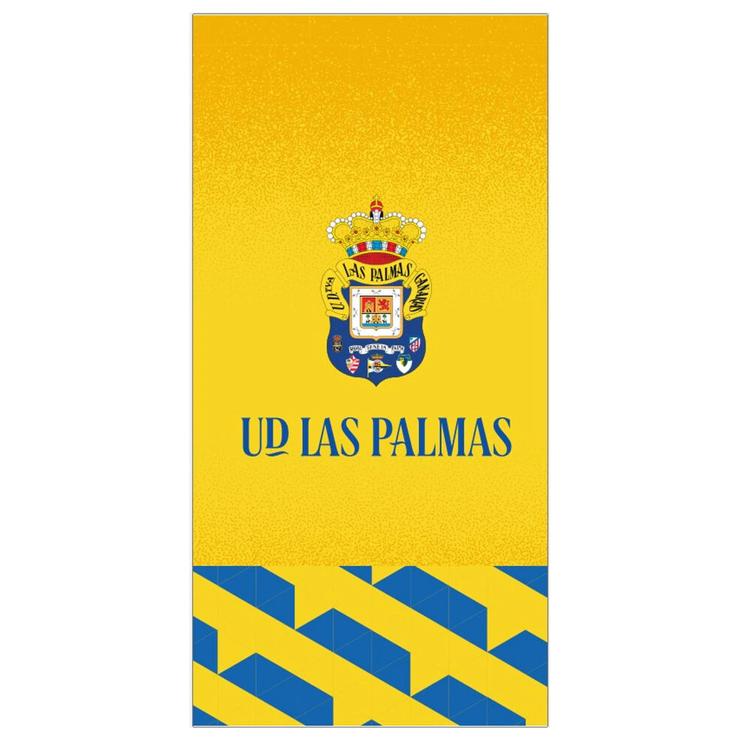 U.D Las Palmas F.C mikroszálas strandtörölköző termékfotó