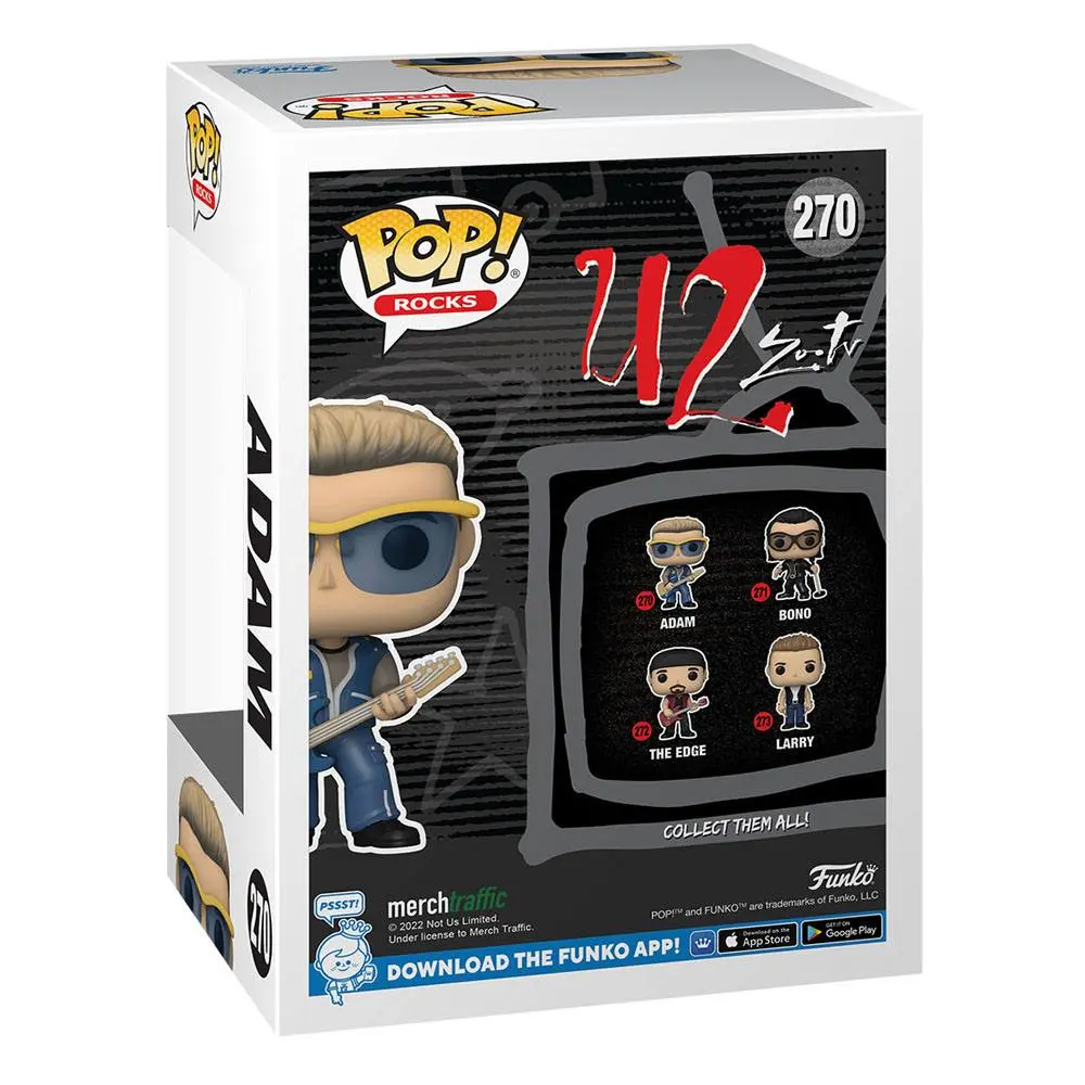 U2 Funko POP! Rocks Vinyl figura Zoo TV Adam 9 cm termékfotó