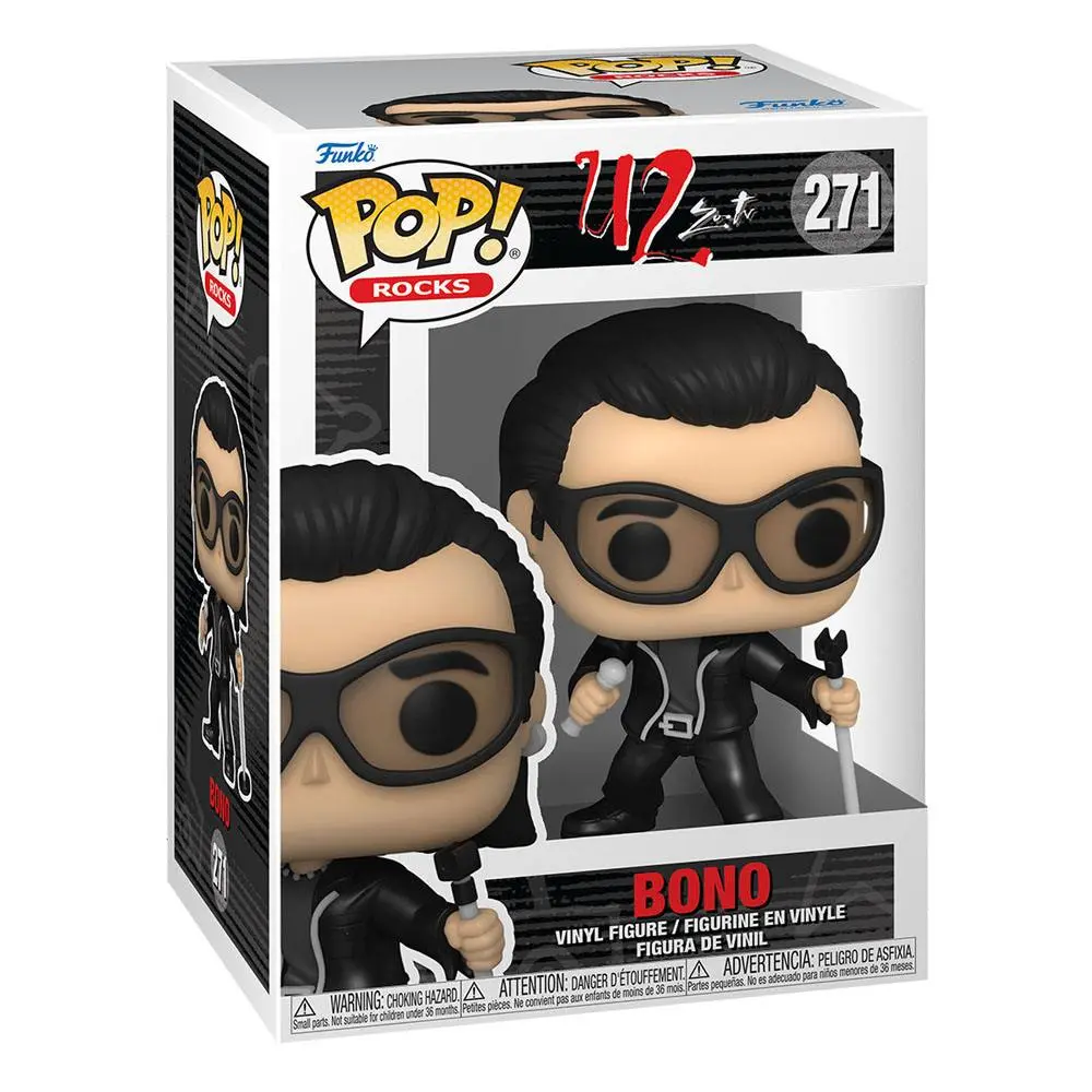 U2 Funko POP! Rocks Vinyl figura Zoo TV Bono 9 cm termékfotó