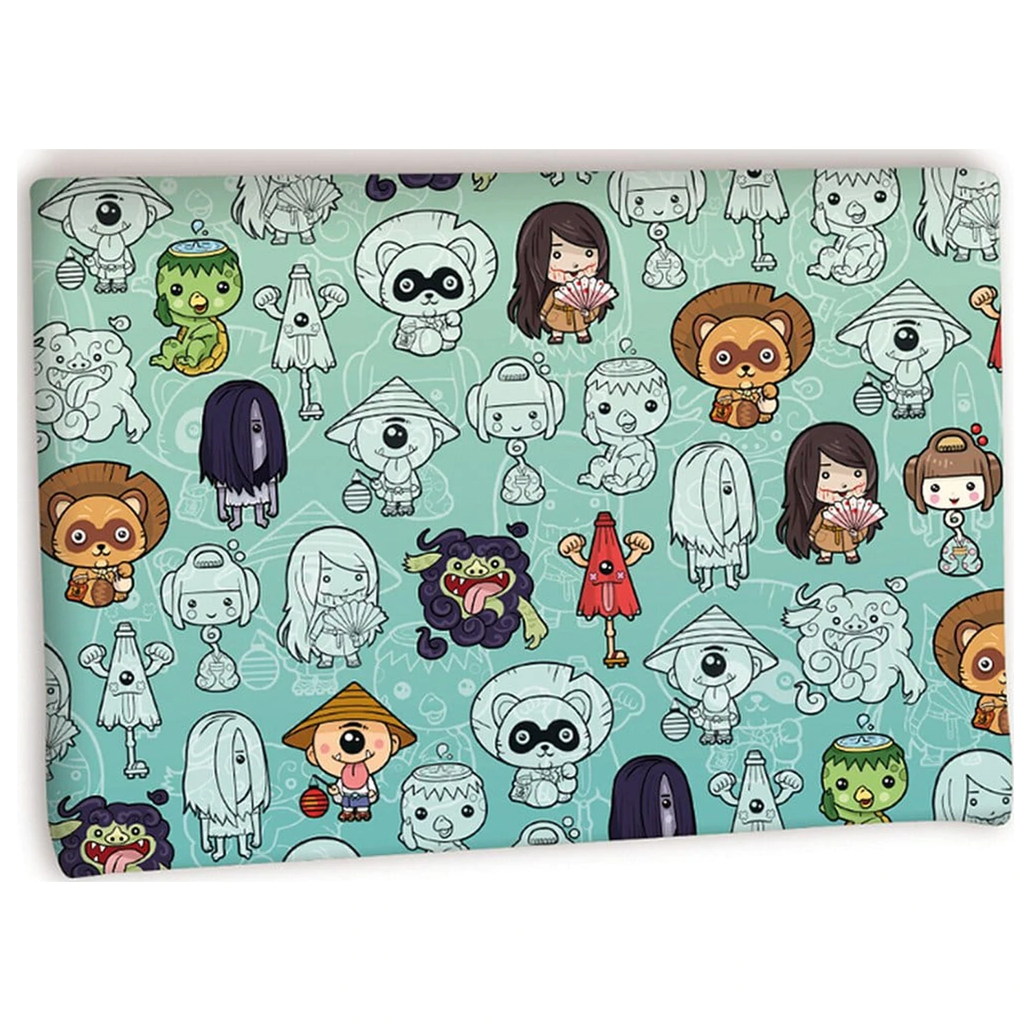 Uchiwa Manga tartó táska Yokais 21 x 15 cm termékfotó