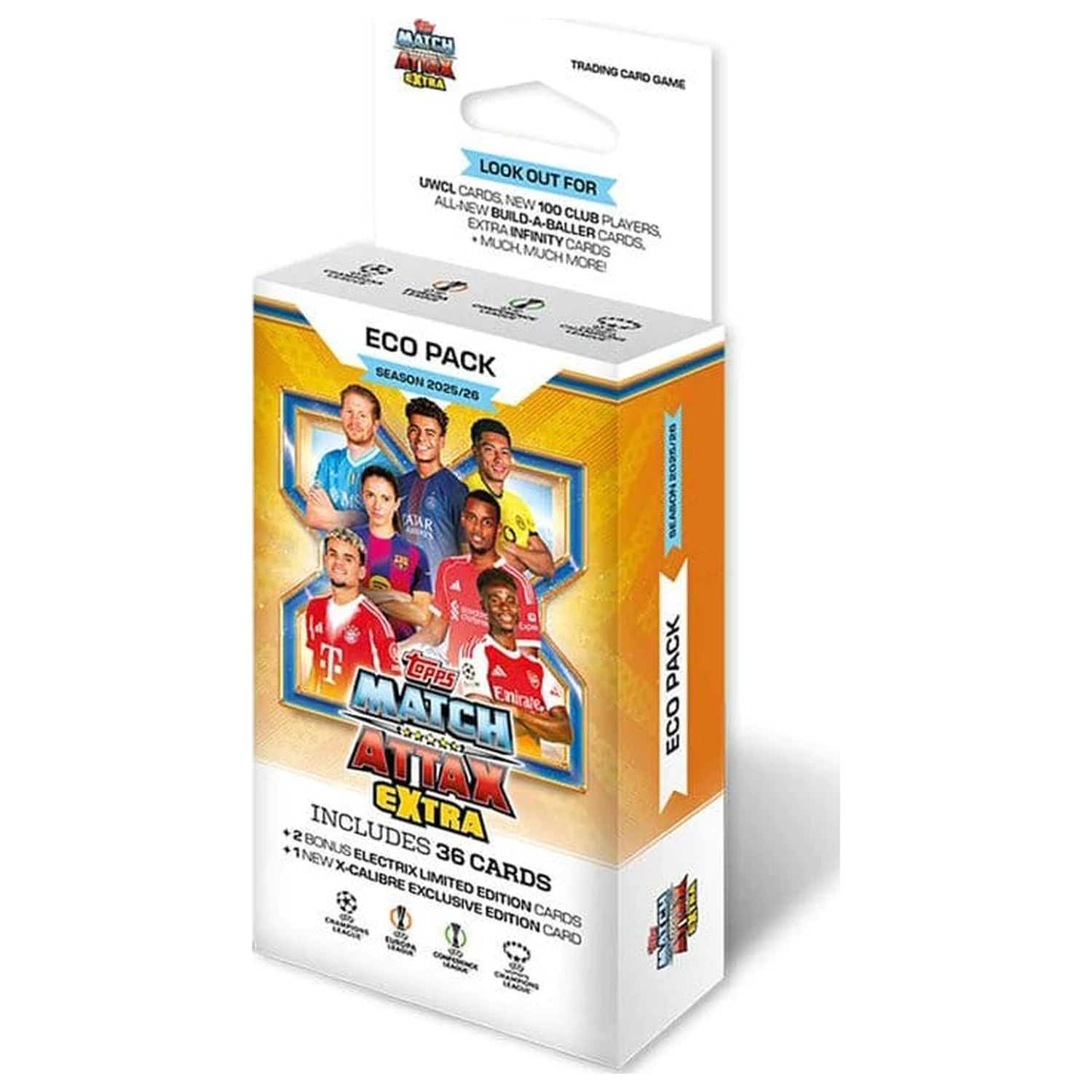 UEFA Champions League Match Attax Extra 2025/26 Eco Pack kártyacsomag  termékfotó