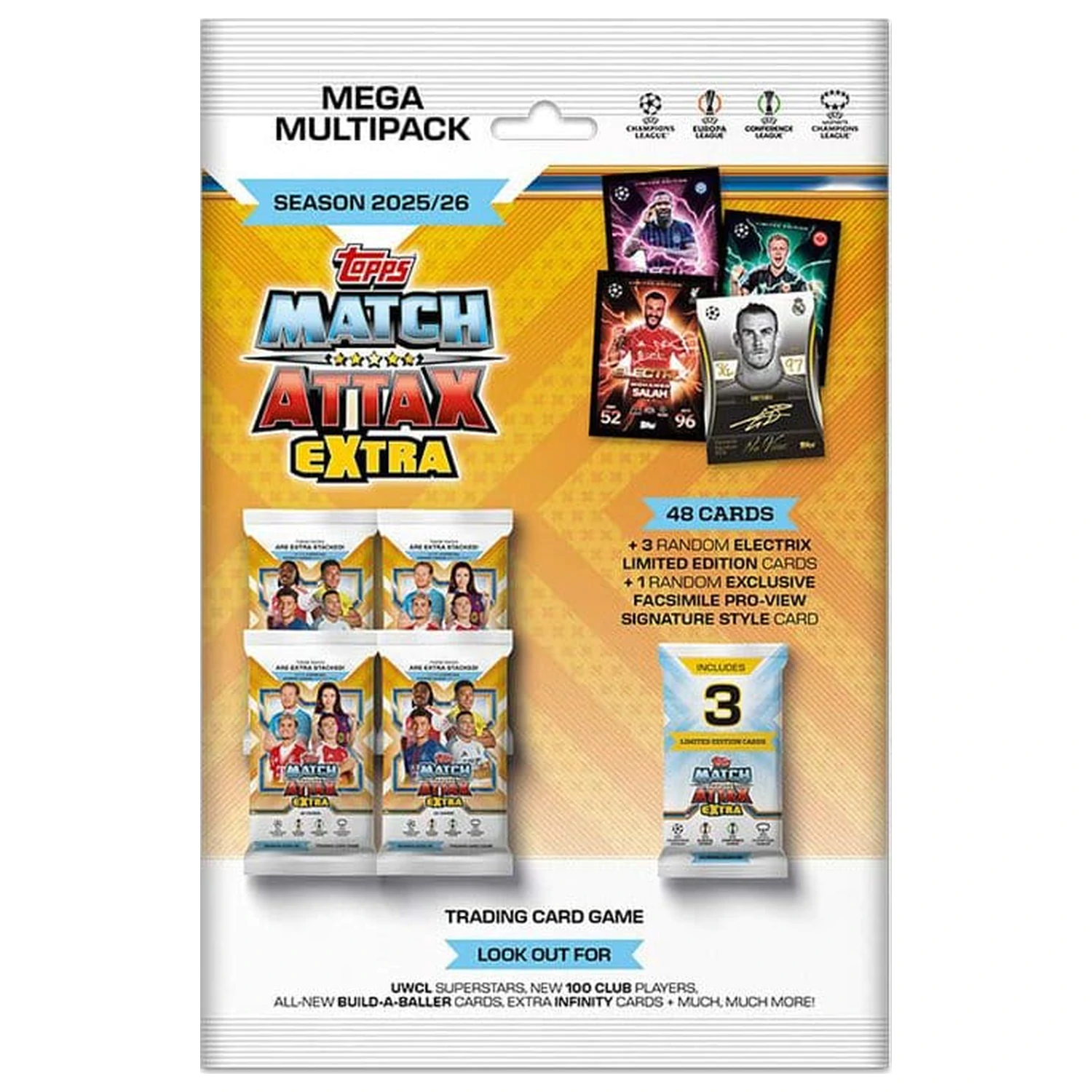 UEFA Champions League Match Attax Extra 2025/26 Mega Multipack kártyacsomag  termékfotó