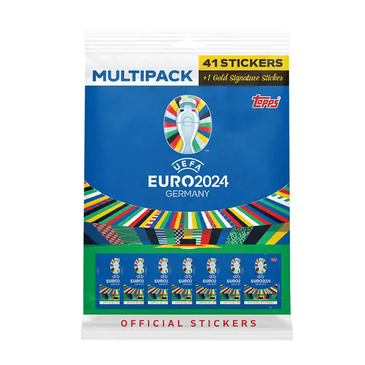 UEFA EURO 2024 matrica csomag termékfotó