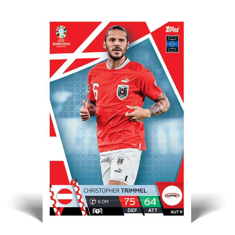 UEFA EURO 2024 Trading Cards Eco Pack termékfotó