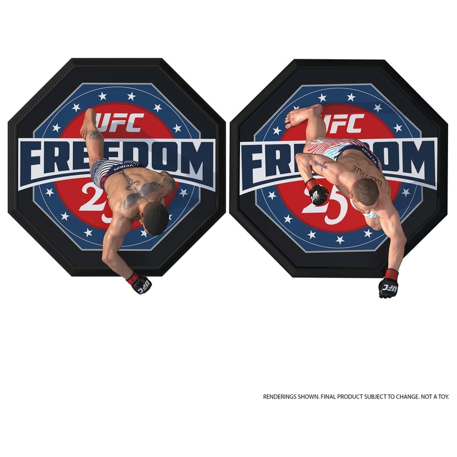 UFC McFarlane’s SportsPicks Action Ilia Topuria vs Justin Gaethje (Freedom 250) 2 db-os figura csomag 18 cm termékfotó