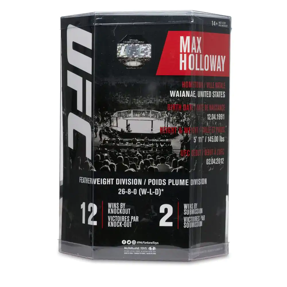 UFC Posed Max Holloway PVC szobor figura 18 cm termékfotó