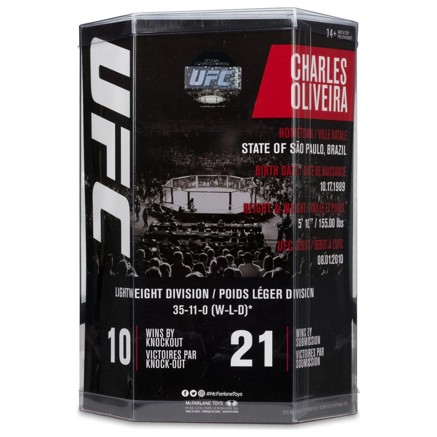 UFC Posed PVC szobor figura Charles Oliveira 17 cm termékfotó