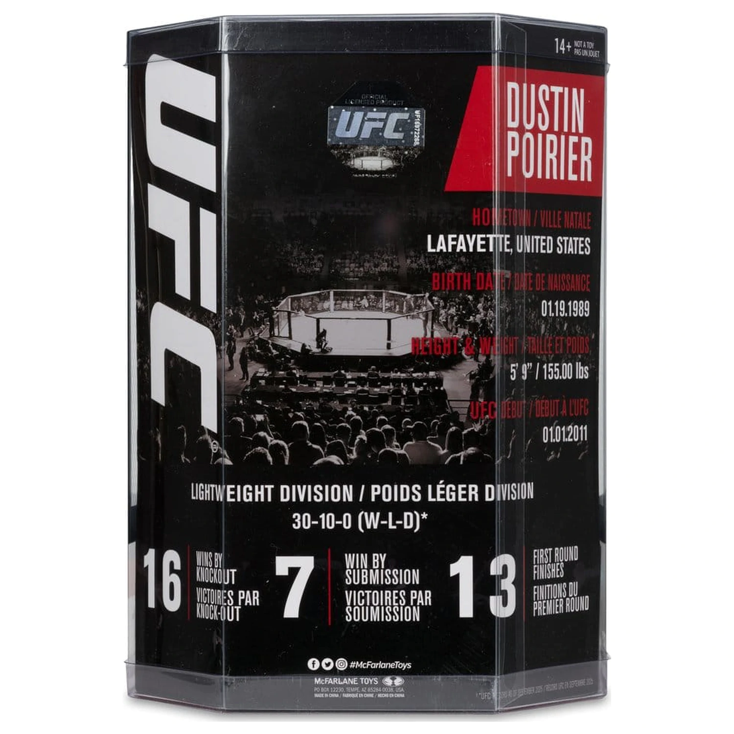 UFC Posed PVC szobor figura Dustin Poirier 16 cm termékfotó