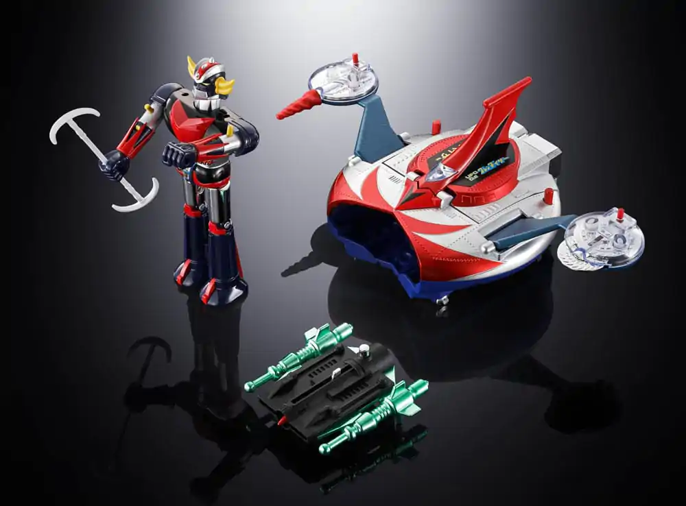 Ufo Robo Grendizer Diecast akciófigura Grendizer &amp; UFO Spazer Deluxe 14 cm termékfotó