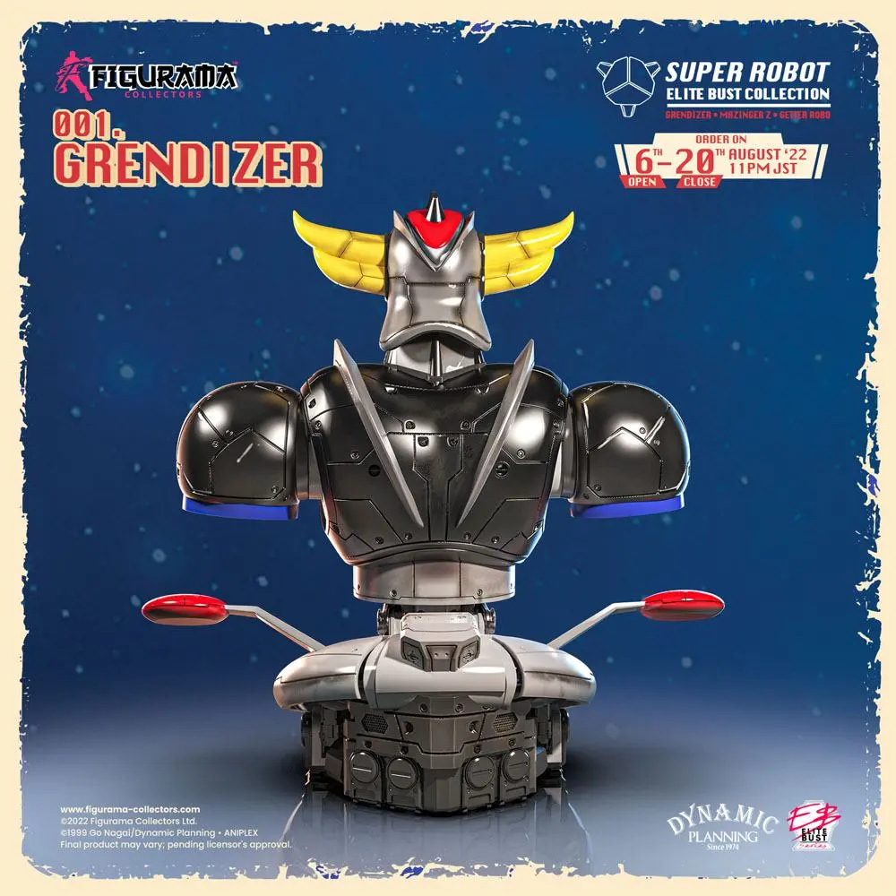 UFO Robot Grendizer Super Robot Elite 1/3 Grendizer mellszobor figura 26 cm termékfotó