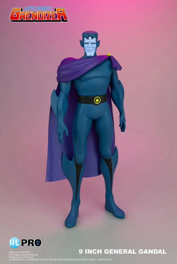 UFO Robot Grendizer Vinyl figura General Gandal 23 cm termékfotó